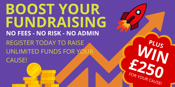 boost your fundraising - grant fund opening soon - win £250